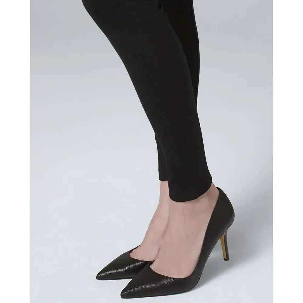 ✨WHBM Ella Embossed-Leather D'Orsay Sz 9.5M Pumps✨